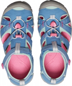 Dětské sandály Keen Seacamp II CNX youth coronet blue/hot pink