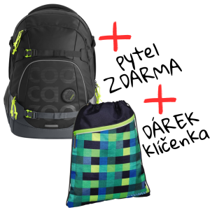 Školní batoh coocazoo MATE, Tarp Black Thunder