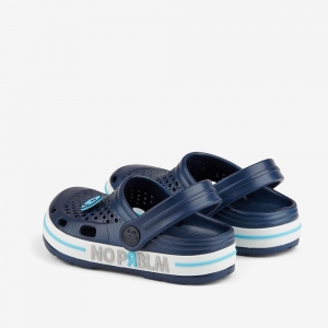 Dětské plážovky Coqui 6423 Navy/White+Amulet