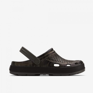 Dětské plážovky Coqui 6413 antracit camo/black