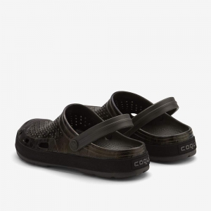 Dětské plážovky Coqui 6413 antracit camo/black