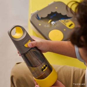 b.box 0915 Lahev na pití s brčkem 600 ml - Batman