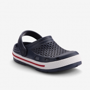 Dětské plážovky Coqui 6423 Navy/White