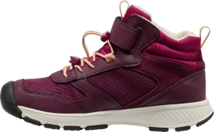 Dětské celoroční boty Keen SKUA MID WP YOUTH fig/peach fuzz