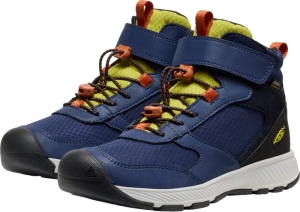 Dětské celoroční boty Keen SKUA MID WP YOUTH naval academy/rogue green