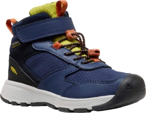 Dětské celoroční boty Keen SKUA MID WP CHILDREN naval academy/rogue green