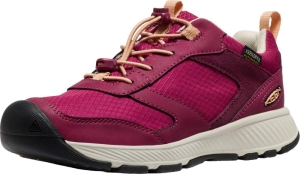 Dětské celoroční boty Keen SKUA WP YOUTH beaujolais/peach fuzz