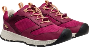 Dětské celoroční boty Keen SKUA WP YOUTH beaujolais/peach fuzz