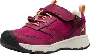 Dětské celoroční boty Keen SKUA WP CHILDREN beaujolais/peach fuzz