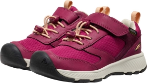 Dětské celoroční boty Keen SKUA WP CHILDREN beaujolais/peach fuzz