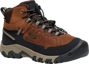 Dětské celoroční boty Keen TARGHEE IV MID WP YOUTH bison/brindle