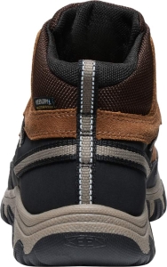Dětské celoroční boty Keen TARGHEE IV MID WP YOUTH bison/brindle