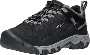Dětské celoroční boty Keen TARGHEE IV LOW WP YOUTH black/steel grey