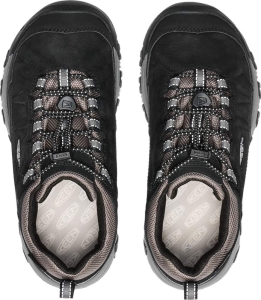 Dětské celoroční boty Keen TARGHEE IV LOW WP YOUTH black/steel grey