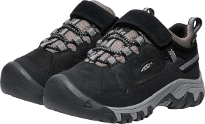 Dětské celoroční boty Keen TARGHEE IV LOW WP CHILDREN black/steel grey