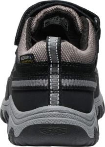 Dětské celoroční boty Keen TARGHEE IV LOW WP CHILDREN black/steel grey