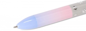 Dvoubarevná propiska Legami Two-Colour Ballpoint Pen - Click&Clack - Kitty