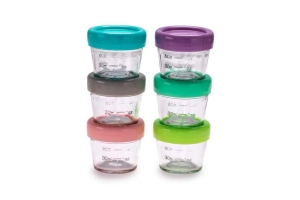 b.box 16600 Skleněné dózičky na potraviny 118 ml - 6ks