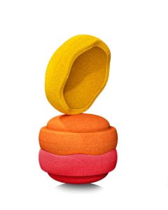 Stapelstein Balanční kameny warm classic 3 ks