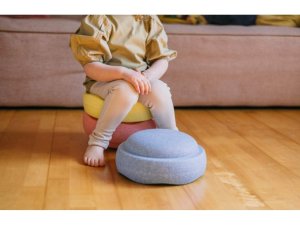 Stapelstein Balanční stohovací kameny Duha pastel- 6 ks