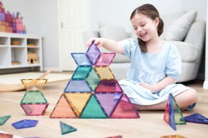 Connetix Tiles - Magnetická stavebnice PASTEL Shapes Expansion 48 ks