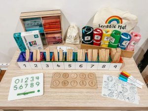 Learn and grow- Magnetická stavebnice Matematika 40 ks