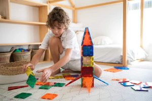 Learn and grow- Magnetická stavebnice Základní sada 64 ks