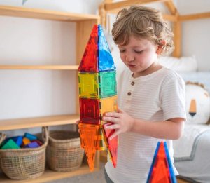 Learn and grow- Magnetická stavebnice Základní sada 64 ks