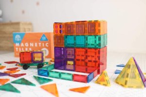 Learn and grow- Magnetická stavebnice Builders pack 110 ks