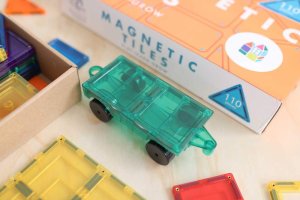 Learn and grow- Magnetická stavebnice Builders pack 110 ks