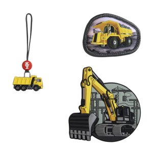 Doplňková sada obrázků MAGIC MAGS, Bagger Rocco, pro aktovky a batohy Step by Step