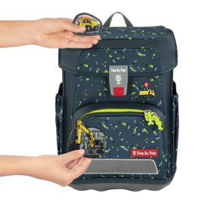 Doplňková sada obrázků MAGIC MAGS, Bagger Rocco, pro aktovky a batohy Step by Step