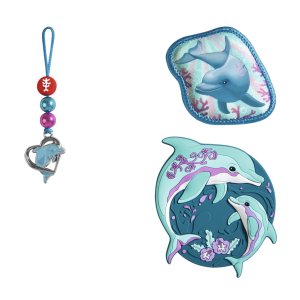 Doplňková sada obrázků MAGIC MAGS, Dolphin Finja, pro aktovky a batohy Step by Step