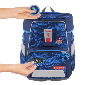 Doplňková sada obrázků MAGIC MAGS, Manta Rio, pro aktovky a batohy Step by Step