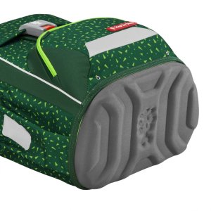 Školní aktovka Step by Step BASIS, Green Graphics - 4 dílný set, AGR certifikát