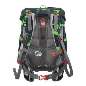 Školní aktovka Step by Step CLOUD, Black Cat Chiko - 5 dílný set, AGR certifikát