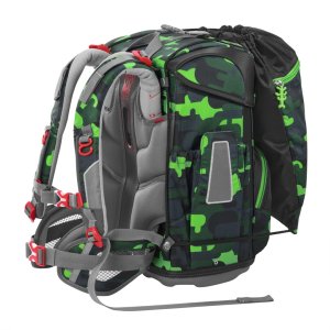 Školní aktovka Step by Step CLOUD, Black Cat Chiko - 5 dílný set, AGR certifikát