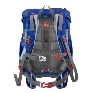 Školní aktovka Step by Step CLOUD, Police Truck Charly - 5 dílný set, AGR certifikát