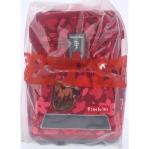 Školní aktovka Step by Step CLOUD, Wild Horse Nora - 5 dílný set, AGR certifikát