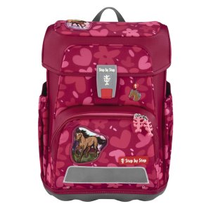 Školní aktovka Step by Step CLOUD, Wild Horse Nora - 5 dílný set, AGR certifikát