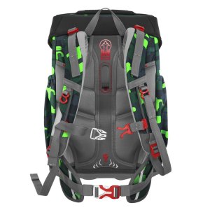 Školní aktovka Step by Step GIANT, Black Cat Chiko - 5 dílný set, AGR certifikát