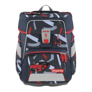Školní aktovka Step by Step SPACE, Sports Car Mick - 5 dílný set, AGR certifikát