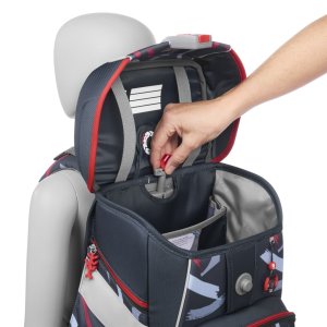 Školní aktovka Step by Step SPACE, Sports Car Mick - 5 dílný set, AGR certifikát