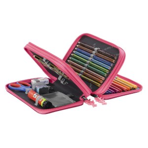 Vybavený třípatrový penál Step by Step XXL, Wild Horse Nora