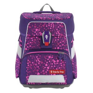 Školní aktovka Step by Step SPACE SHINE, Butterfly Night Ina - 5 dílný set, AGR certifikát