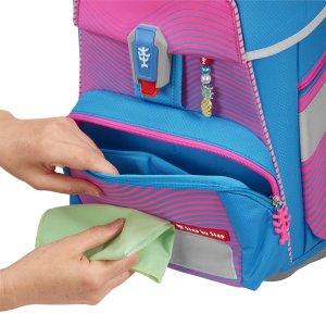 Školní aktovka Step by Step SPACE NEON, Kolibri Kaja - 5 dílný set, AGR certifikát