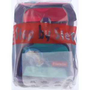 Školní aktovka Step by Step CLOUD OCEAN, Dolphin Lana - 5 dílný set, AGR certifikát