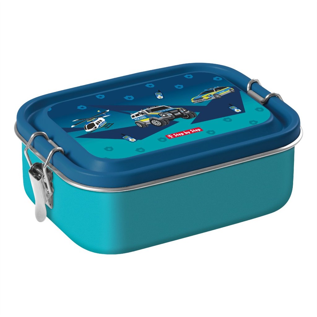 Krabička na svačinu z nerezové oceli Step by Step, Police