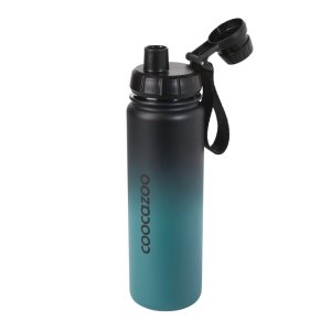 Izolovaná láhev na pití z nerezové oceli coocazoo 0,7 l, Gradient Teal