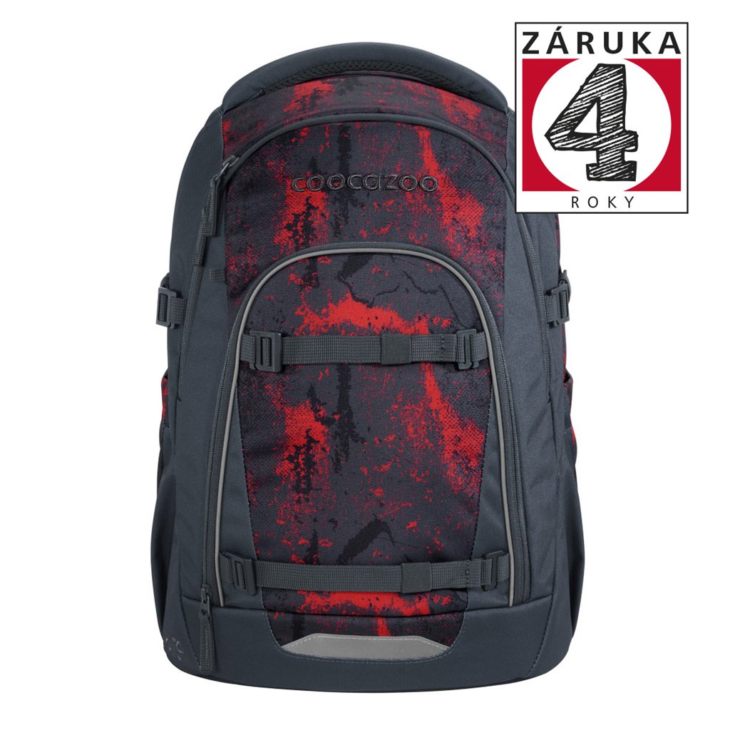 Školní batoh coocazoo MATE, Broken Black, AGR certifikát